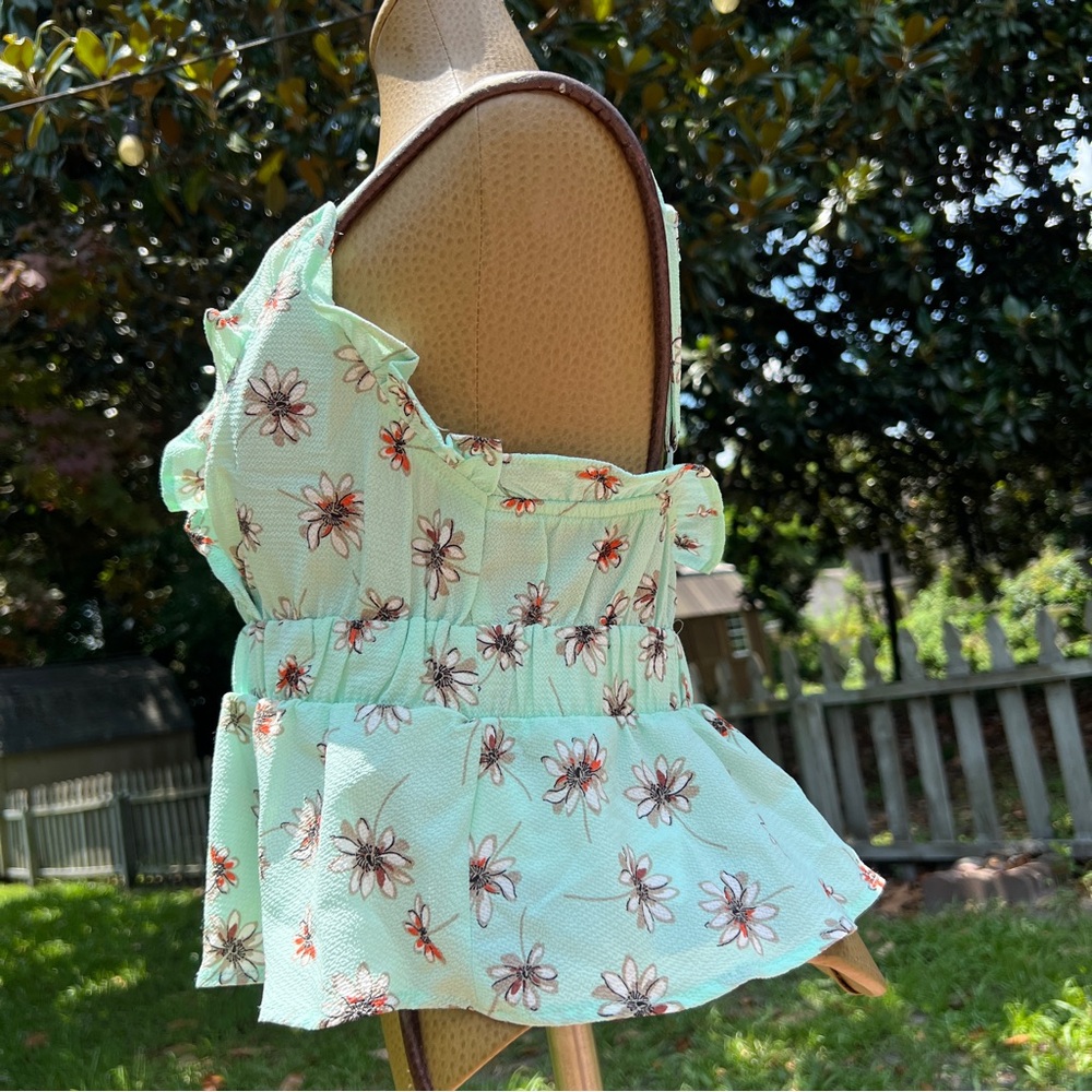 Vero Moda Floral Ruffle Top - Picture 7 of 15